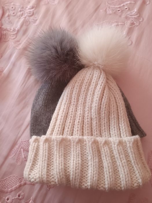 Шапки с естествен косъм