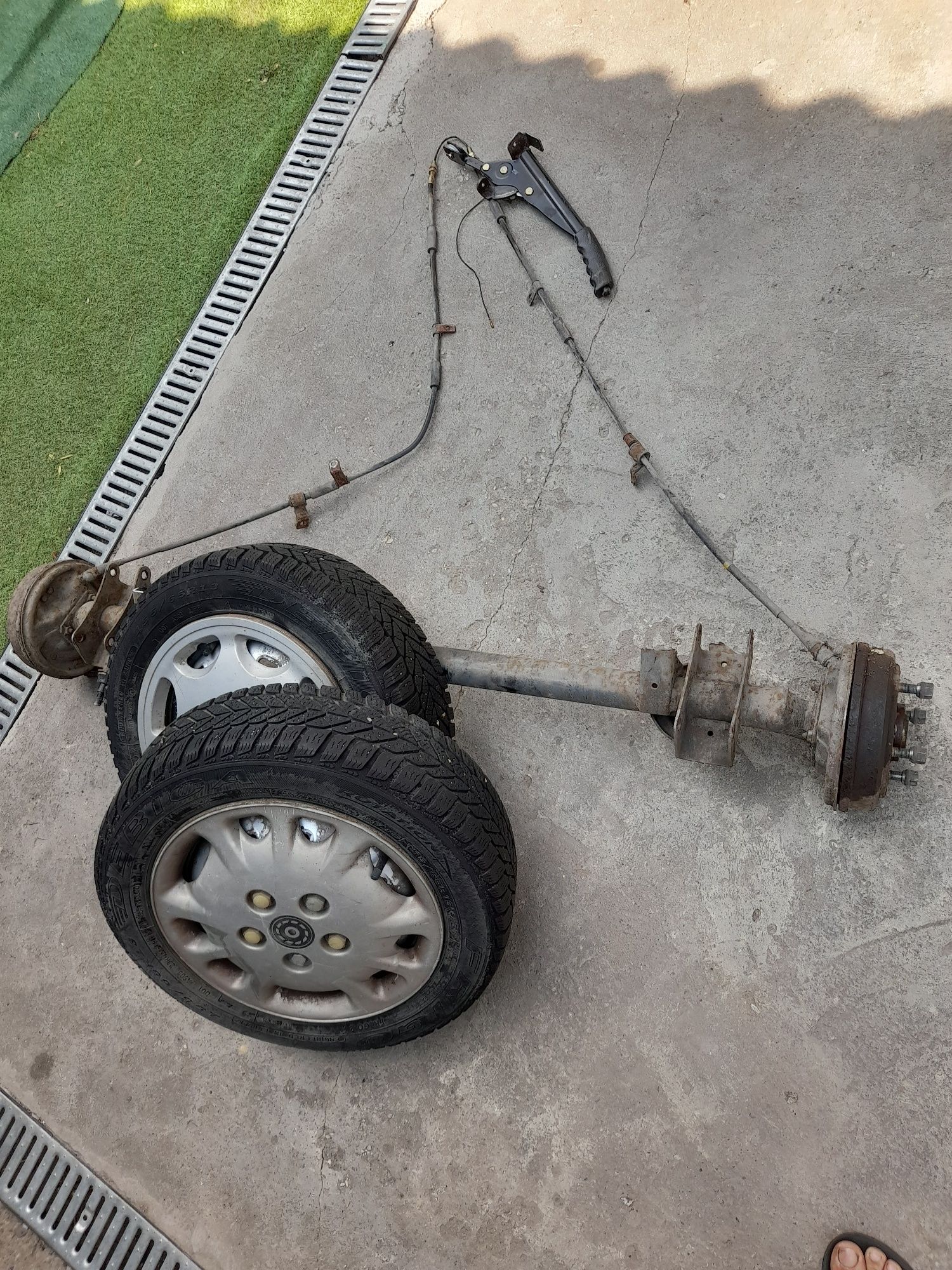 Punte remorcă motocultor remorcuta matiz agricola tico
