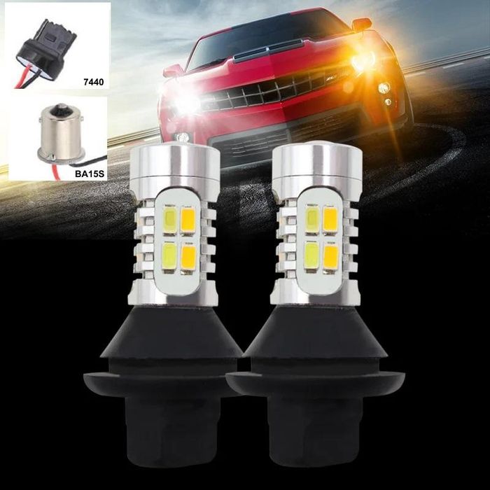 комплект диодни дневни светлини с функция мигач , автоматично ...