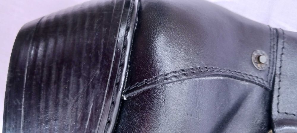 Кожени нови български ботуши