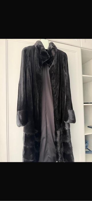 Шуба стриженная норковая.