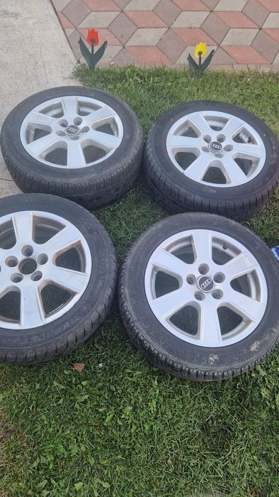 Vând  4 cauciucuri iarna +jante aluminiu