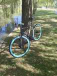 Bicicletă fixie single speed.