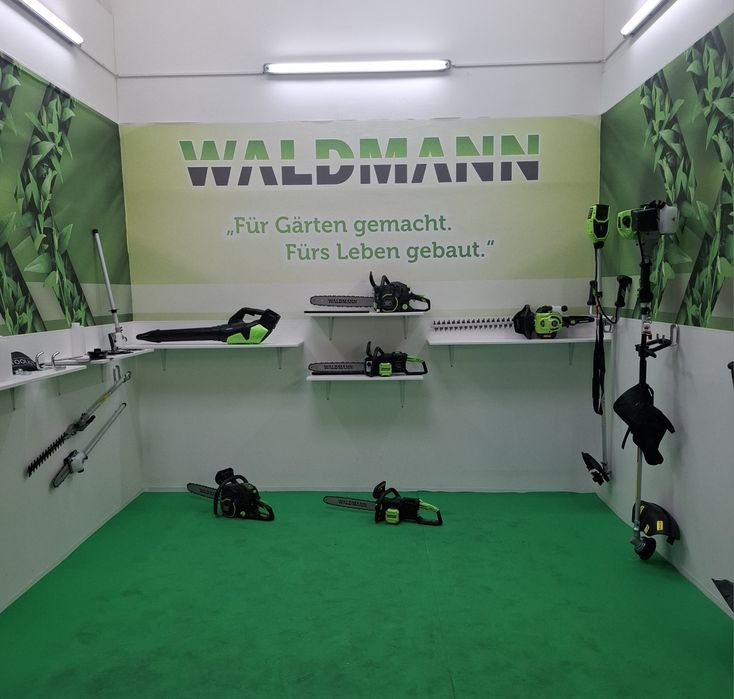 Trimmer multifuncțional 4 în 1 cu acumulatori WALDMANN 40V