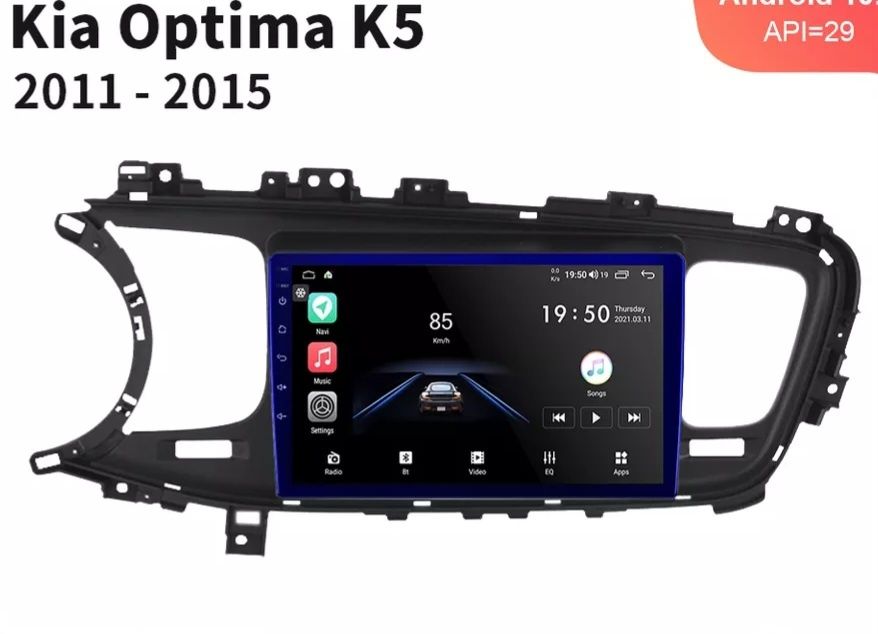 Мултимедия KIA OPTIMA K5 навигация киа оптима ANDROID андроид 9 инча