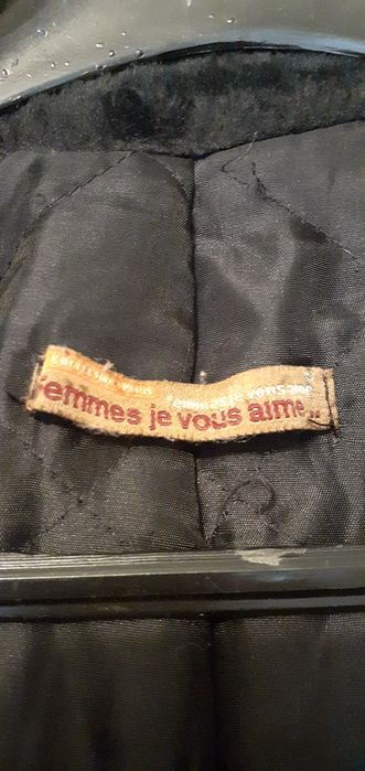 Vand jacheta unisex m. 46-48 (L-XL) neagra captusita