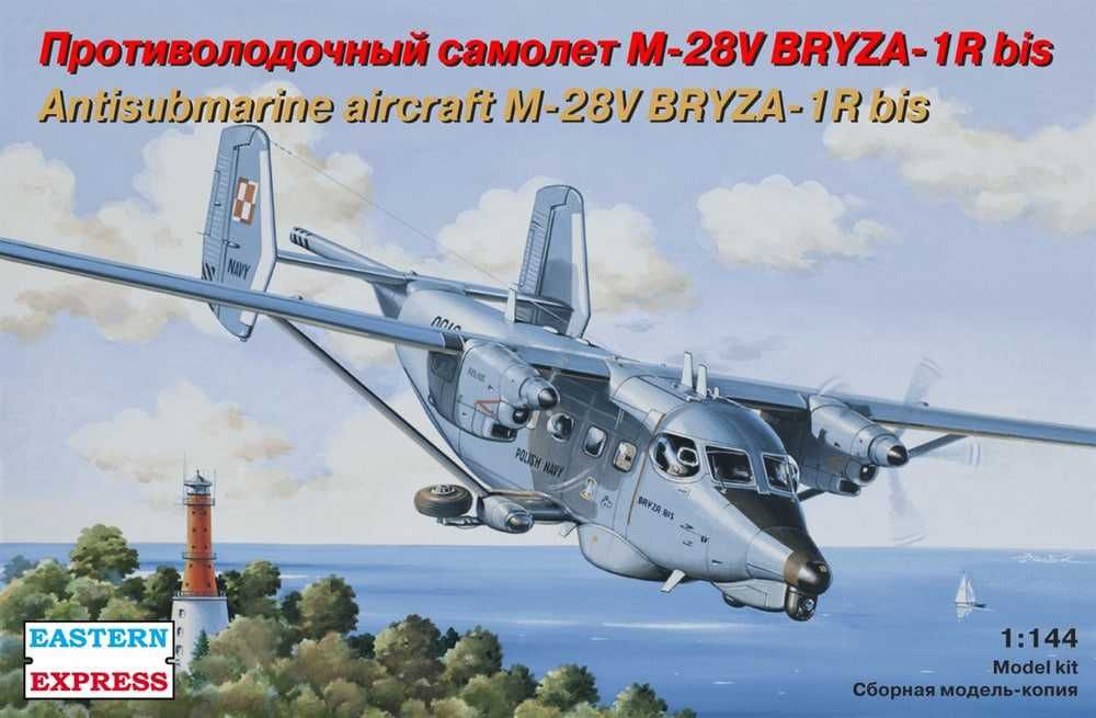 Сборная модель самолета M-28V Briza-1R Bis (ВЭ, 1:144)