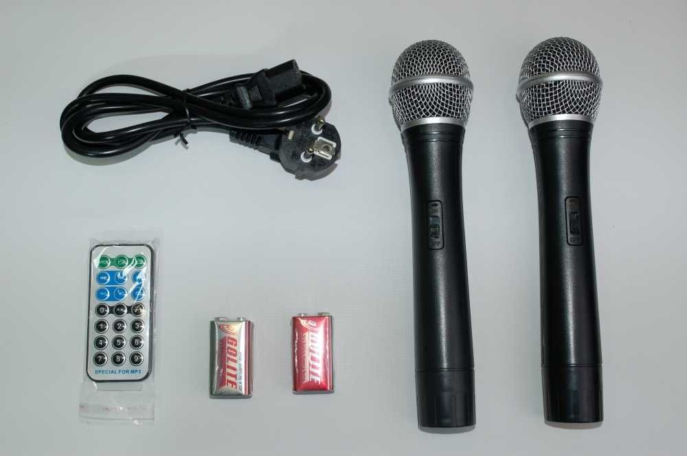 Караоке колона с  2 микрофона: NJOY 15 AntX