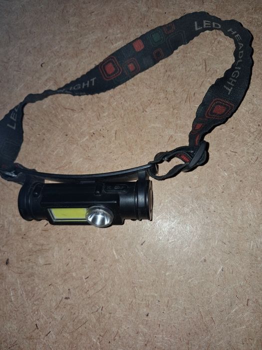 Фонарь налобный б/у