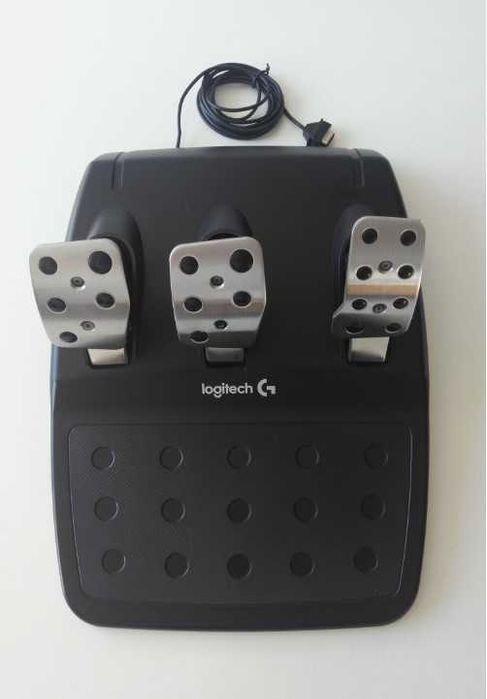 Волан с педали Logitech - G29, за PC и PS4/PS5, черен