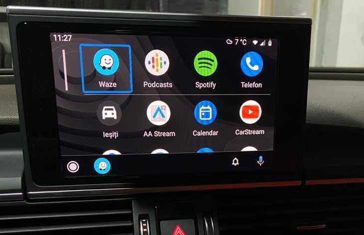SD card activare Apple CarPlay Android Auto AUDI A6 C7 (2015-2018)