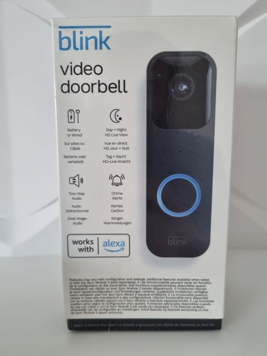 Blink Sonerie Video Smart Full HD Doorbell, nou, sigilat