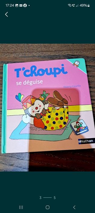 Carti copii in limba franceza T'choupi