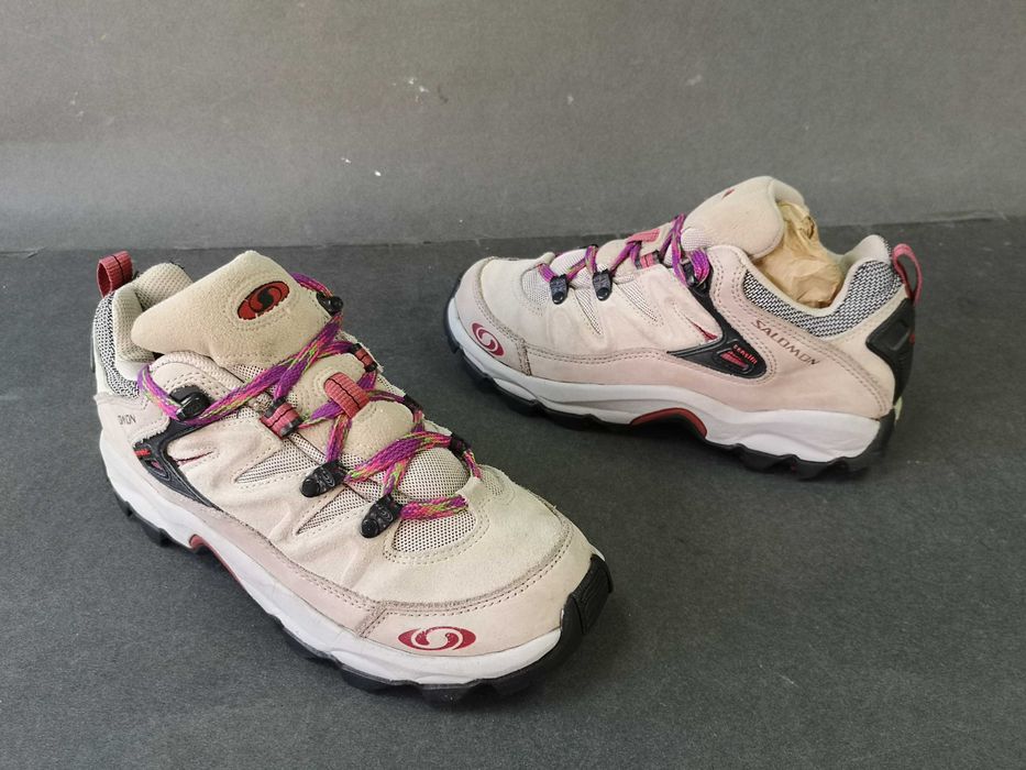 Bocanci PIELE Ghete munte dama copii 41 42 SALOMON Sensifit- Ca NOI