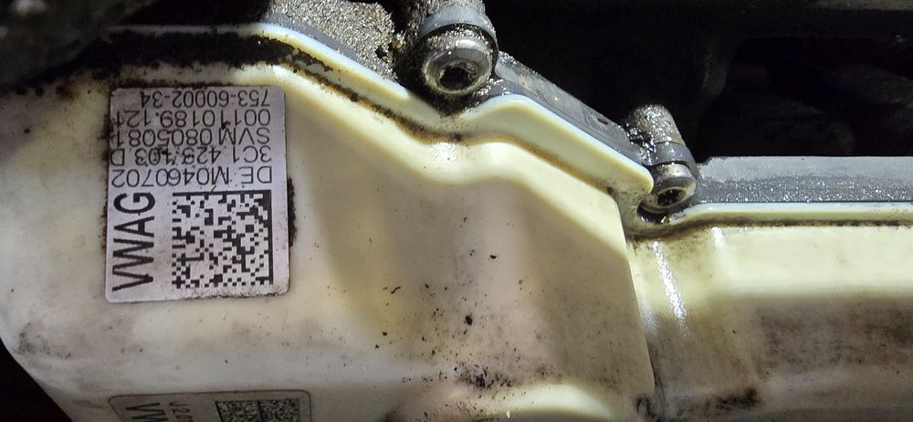 Caseta directie vw passat b6 cc b7 capac alb euro 5