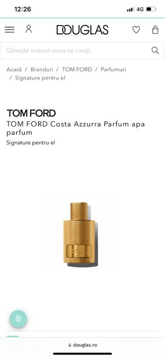 Tom ford parfum costa azzurra