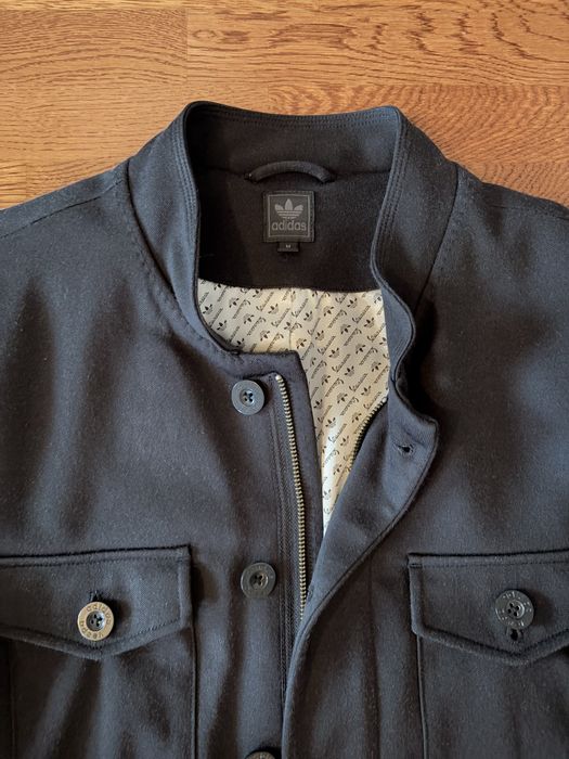 Jachetă Adidas Originals - Vespa neagră