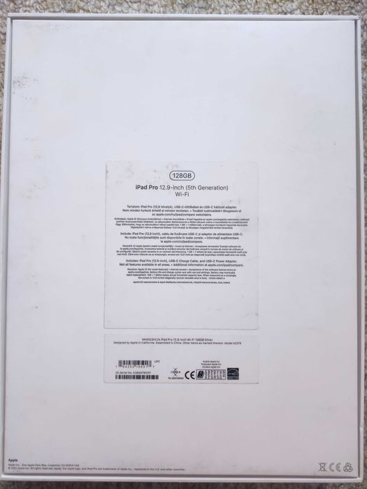 Ipad pro 12.9 5 gen + подарък