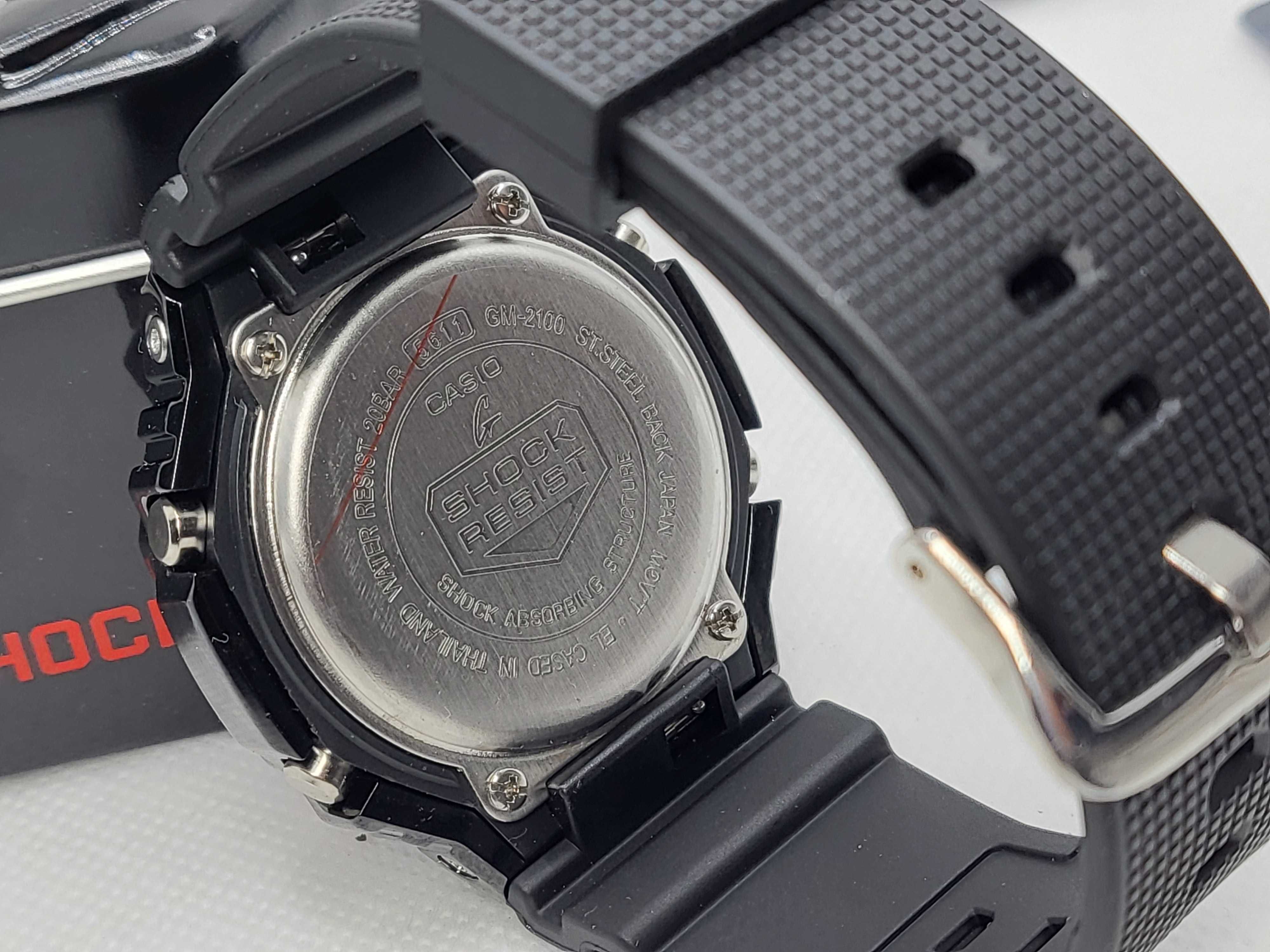 CEAS Casio g shock gm-B2100 4AER RED Metal , NOU, Garantie 2 ANI