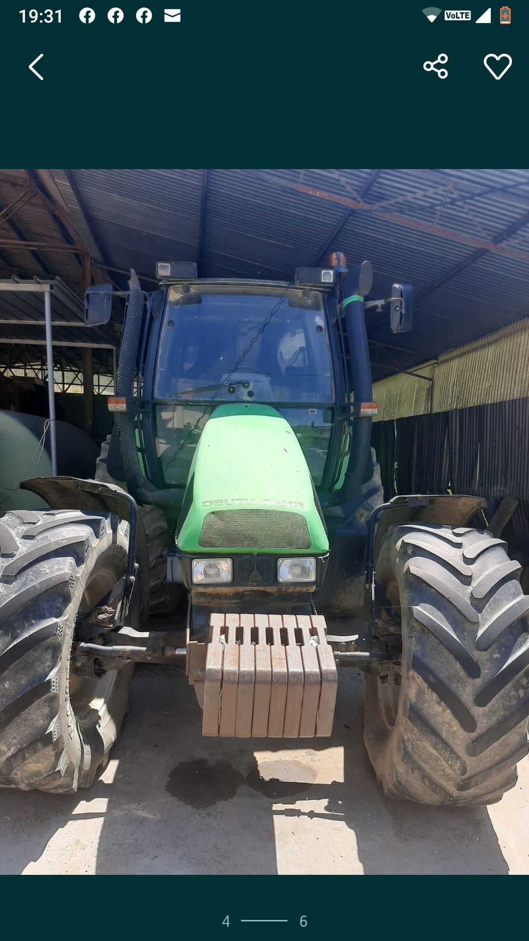 Tractor Deutz Agroton 150