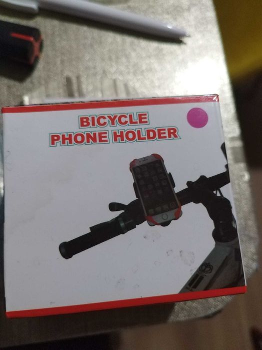 Стойка за телефон на колело!