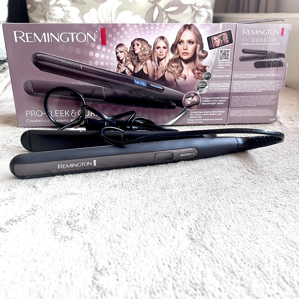 Преса за коса Remington S6505 PRO-SLEEK and CURL