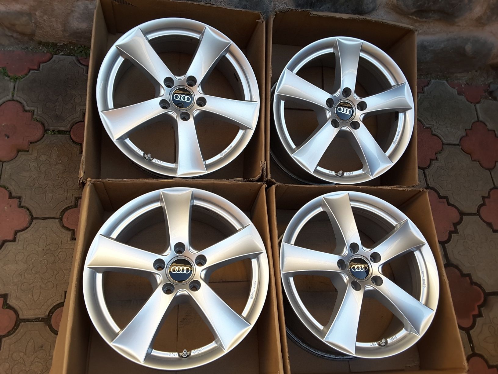 jante aliaj 17; 5x112; Audi A4B8, A4B9, A6, A6C7, A6C8, Q3,Q5