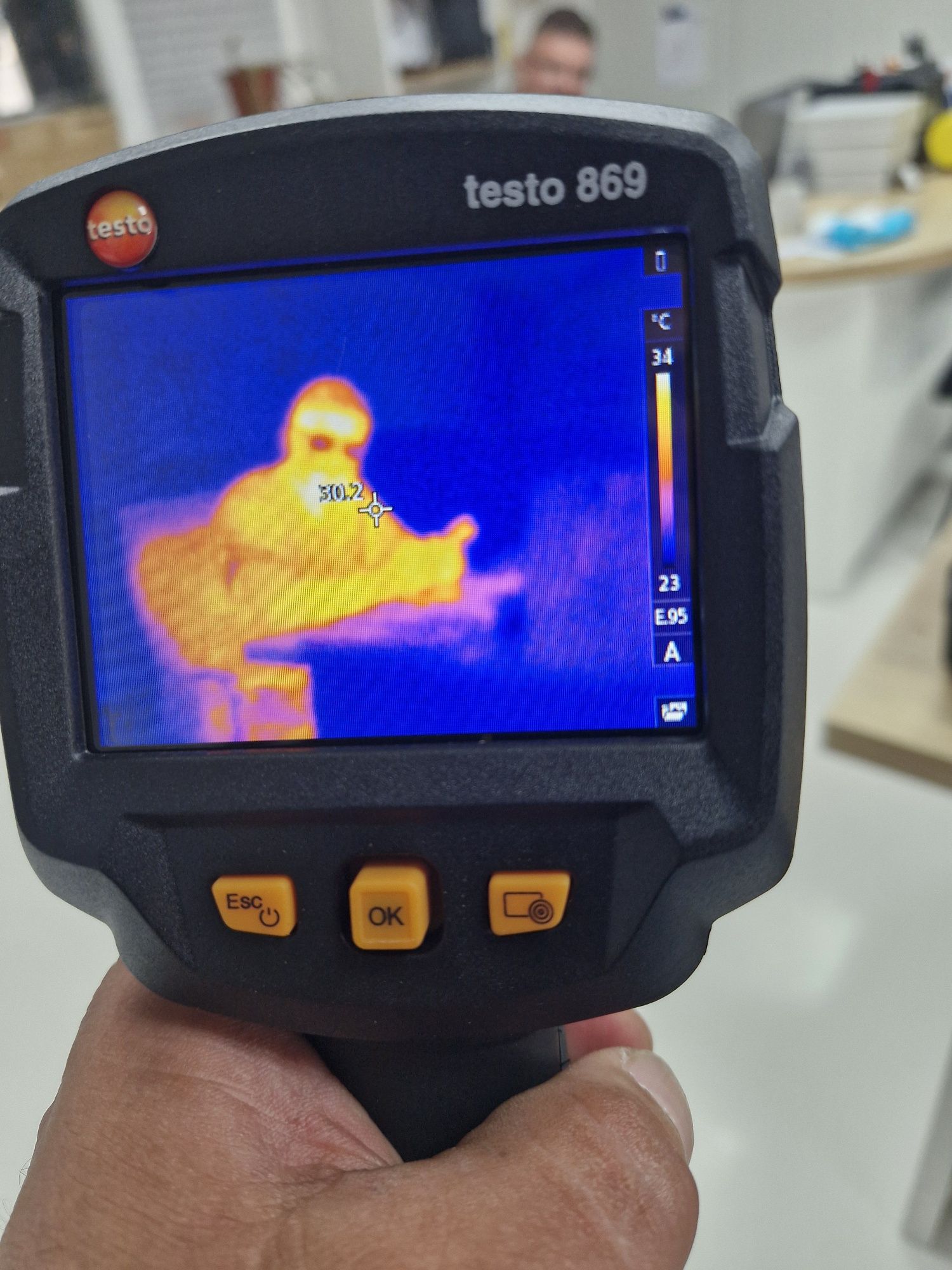 Темо камера TESTO 869 ТОП ЦЕНА