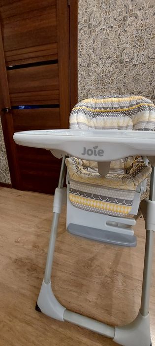 Продам стульчик для кормления Joie mimzy lx leo 2в1 серый