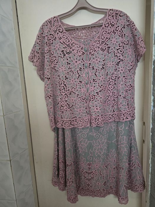 Женский летний костюм х/ б р.50-52