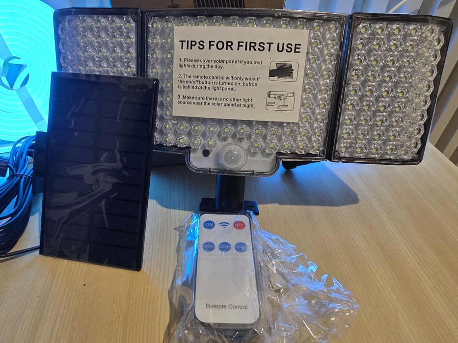 Соларна лампа за външни условия