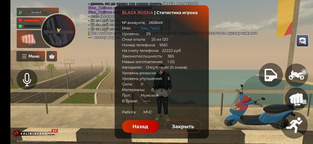 Блэк раша акк 29ур