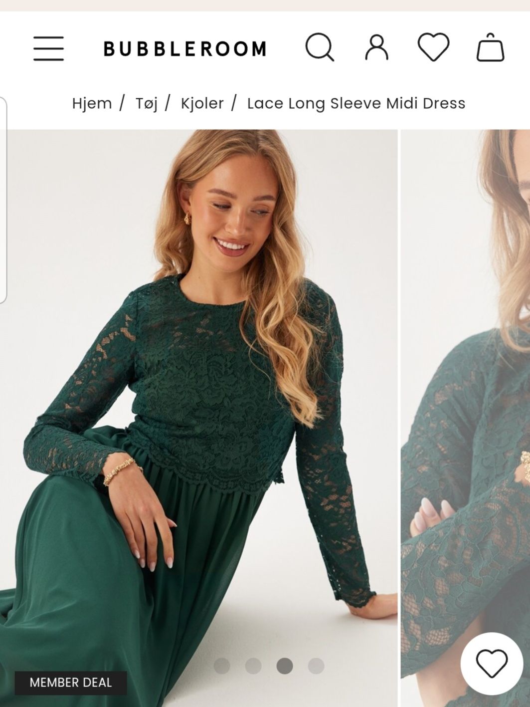Rochie Verde/Albastru închis