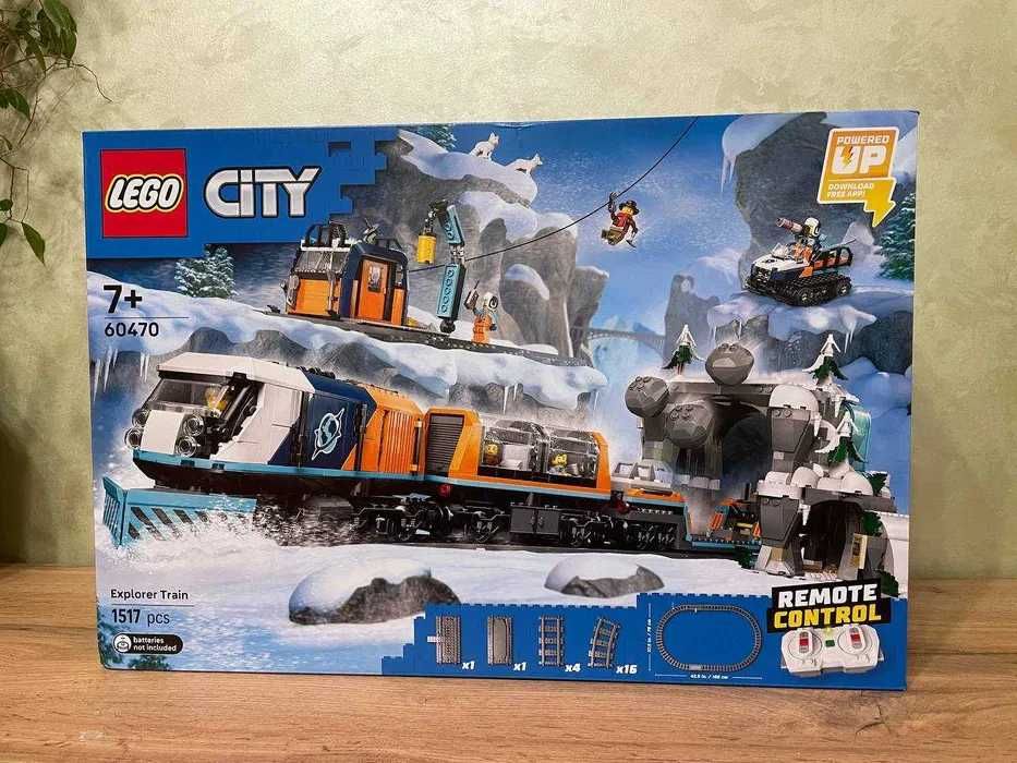 LEGO City 60470: Научный арктический поезд-экспресс