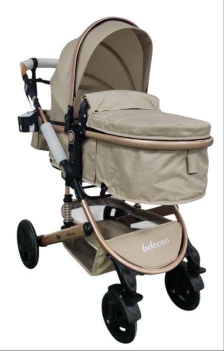 Carucior 3 in 1 cu landou si scoica