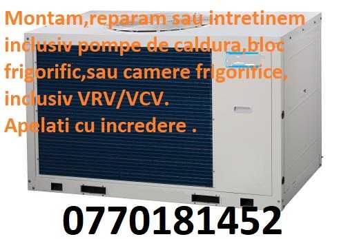 reparații frigidere, aer condiționat, pompe caldura Baia Mare