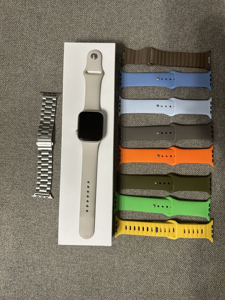 Apple watch 7 Starlight