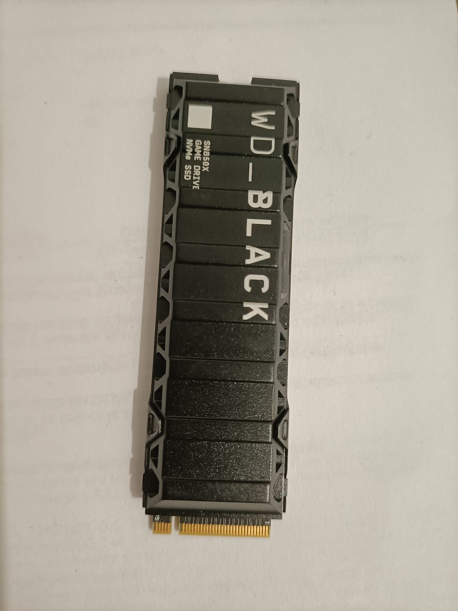 WD Black SN850X 2TB with Heatsink nvme PCIe 4.0 SSD  nou