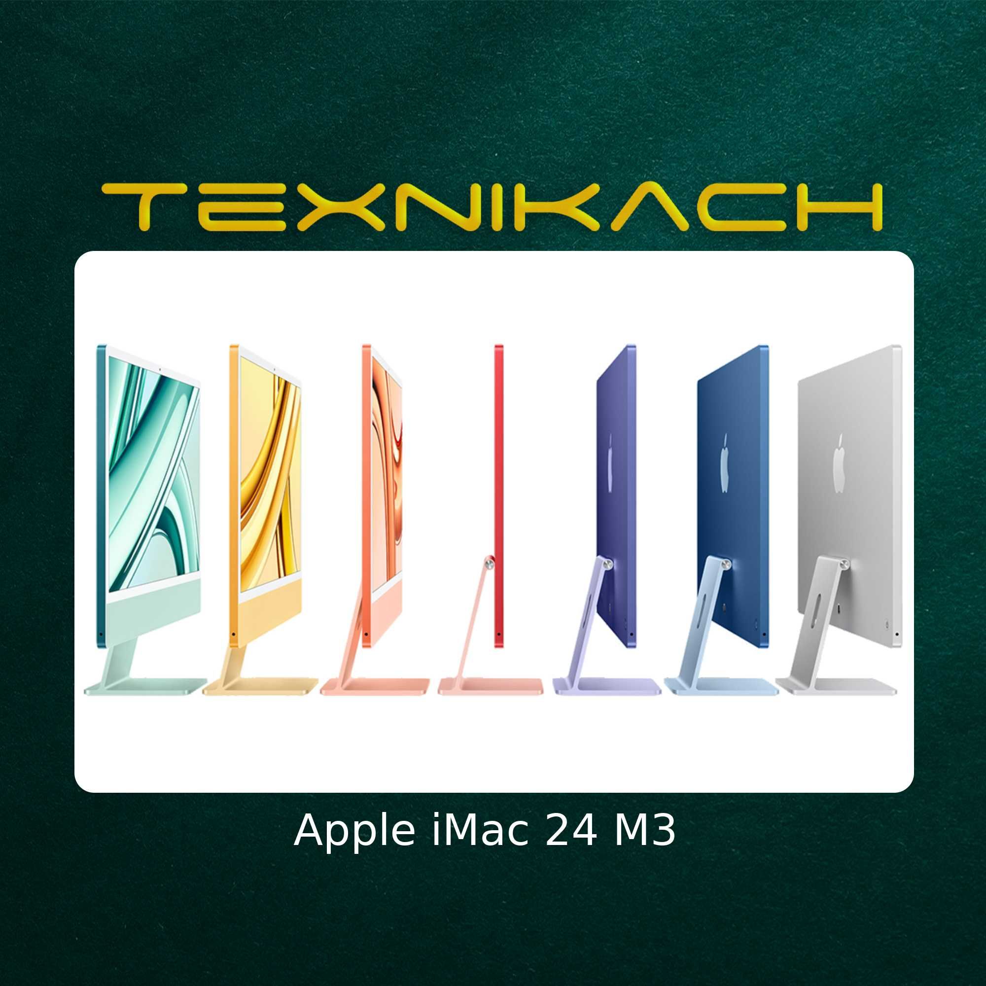 Новый! Apple iMac 24 M3 • Доставка Бесплатно