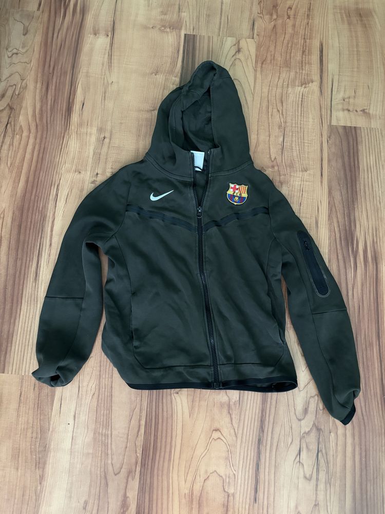 Детски суитшърт nike tech fleece x barca