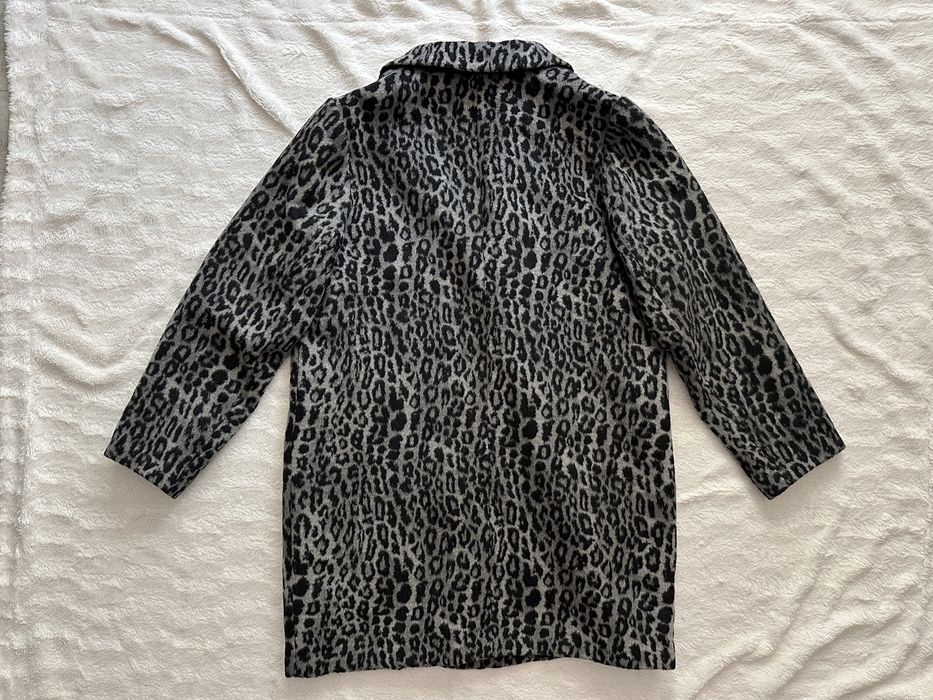 Palton xxl cu lana OVS animal print