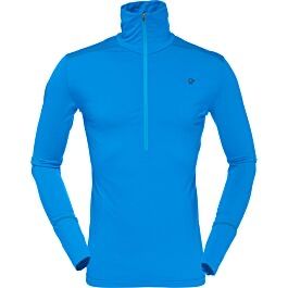 Norrona Wool Zip Neck-мъжка блуза мерино