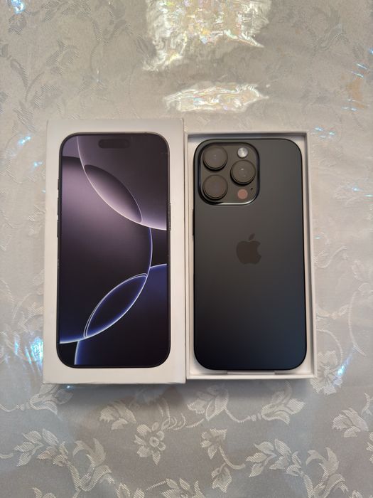 iPhone 16 Pro 256GB Black Titanium