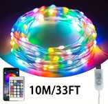 Магически Цветни RGB LED USB Светлинни лампи