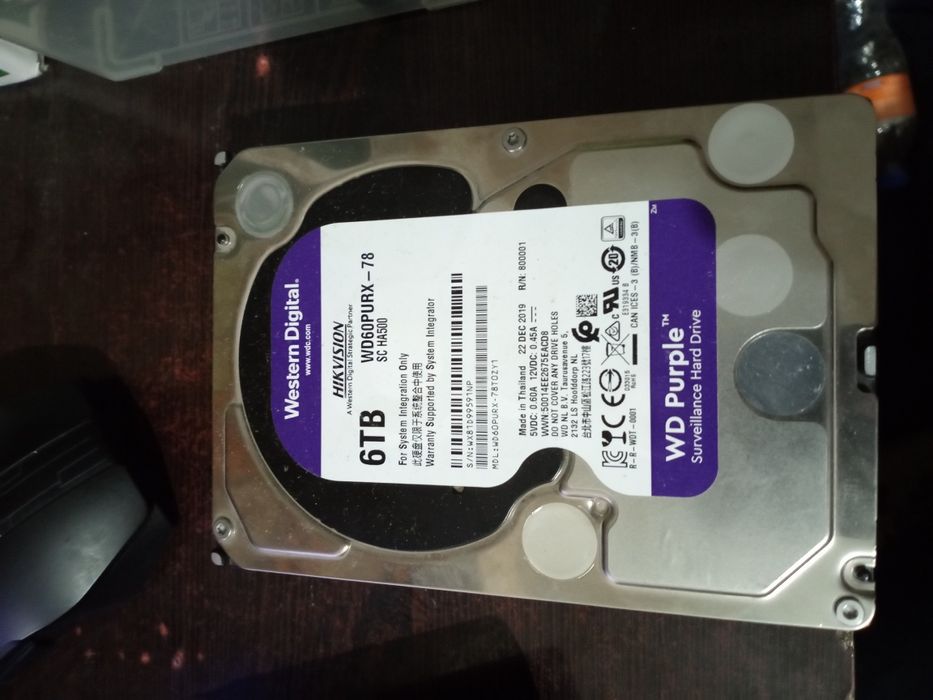 Wd Purple 6TB HDD