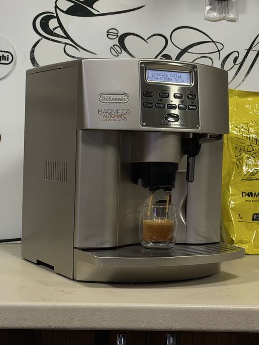 Кафемашина кафе автомат delonghi automatic с гаранция