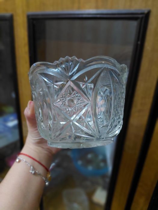 Хрусталь б/у не парная