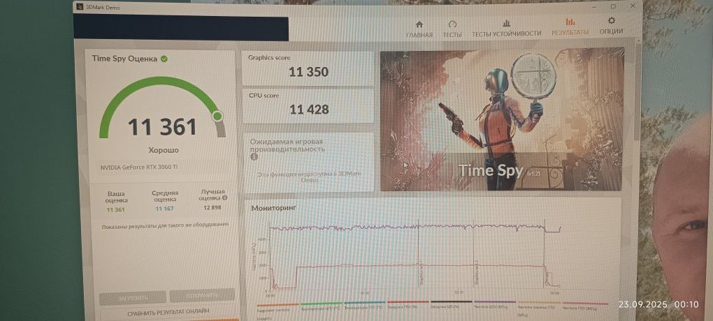 Nvidia RTX 3060TI - 1 шт
