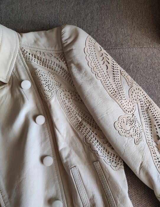 Geaca din piele Zara limited edition