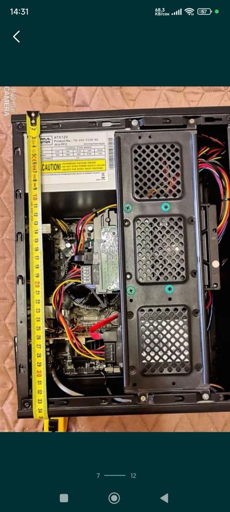 Настолен компютър INTEL I5-6400, GA-H110M-S2H , 32GB DDR4 , RX570 8GB